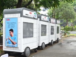 Dukung UMKM Le Minerale Sediakan Gerobak Usaha Bagi Pedagang di GBK