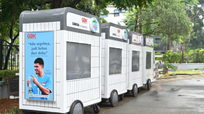 Dukung UMKM Le Minerale Sediakan Gerobak Usaha Bagi Pedagang di GBK