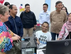 Kemenko & Kedubes Australia Tinjau Pelatihan Disabilitas di Cirebon