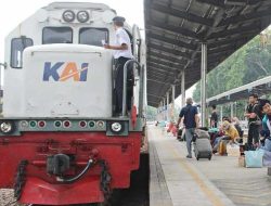 KAI Daop 3 Cirebon Angkut 273 Ribu Penumpang Selama Lebaran 2026