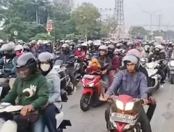 Pemudik Padati Bypass Pemuda Cirebon