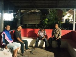 Kapolsek Waled Pimpin Patroli Antisipasi Geng Motor